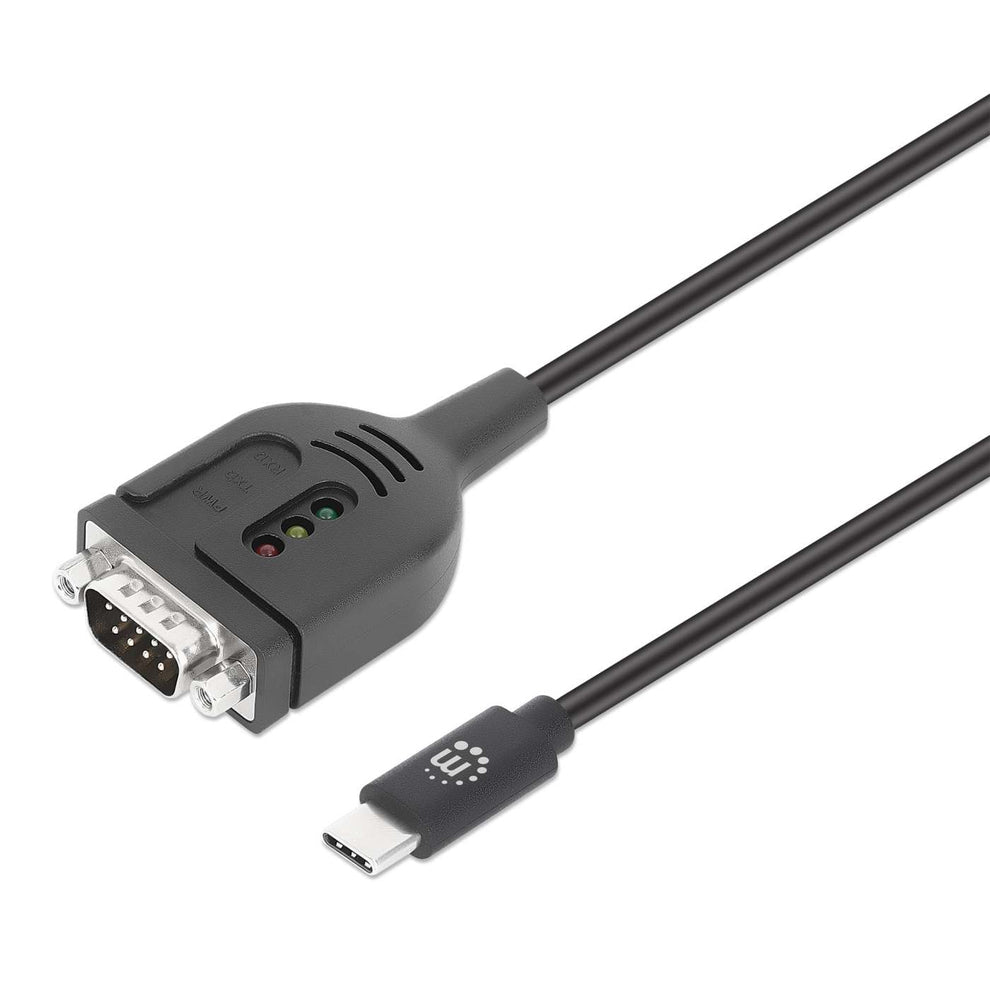 Manhattan 154499 cable de serie USB Tipo C DB-9 (2)