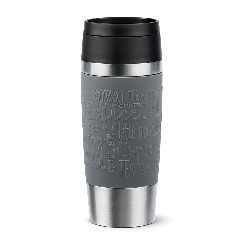 EMSA Travel Mug Classic 36 ml Gris, Acero inoxidable