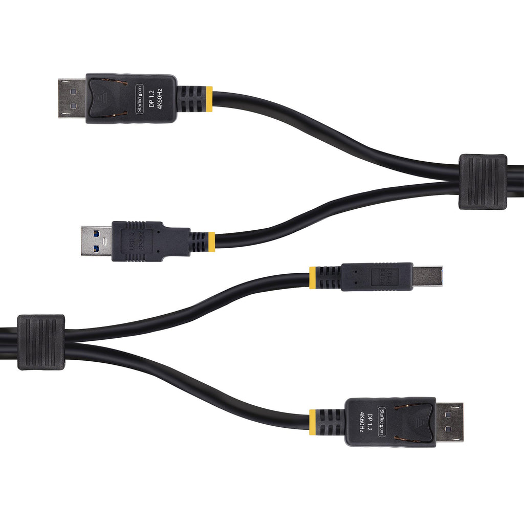 StarTech.com DU12210-KVM-CABLE cable para video, teclado y ratón (kvm) Negro 3,1 m (3)