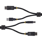 StarTech.com DU12210-KVM-CABLE cable para video, teclado y ratón (kvm) Negro 3,1 m (3)