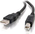 C2G USB A to B Cable 2.0 Black M/M 28103