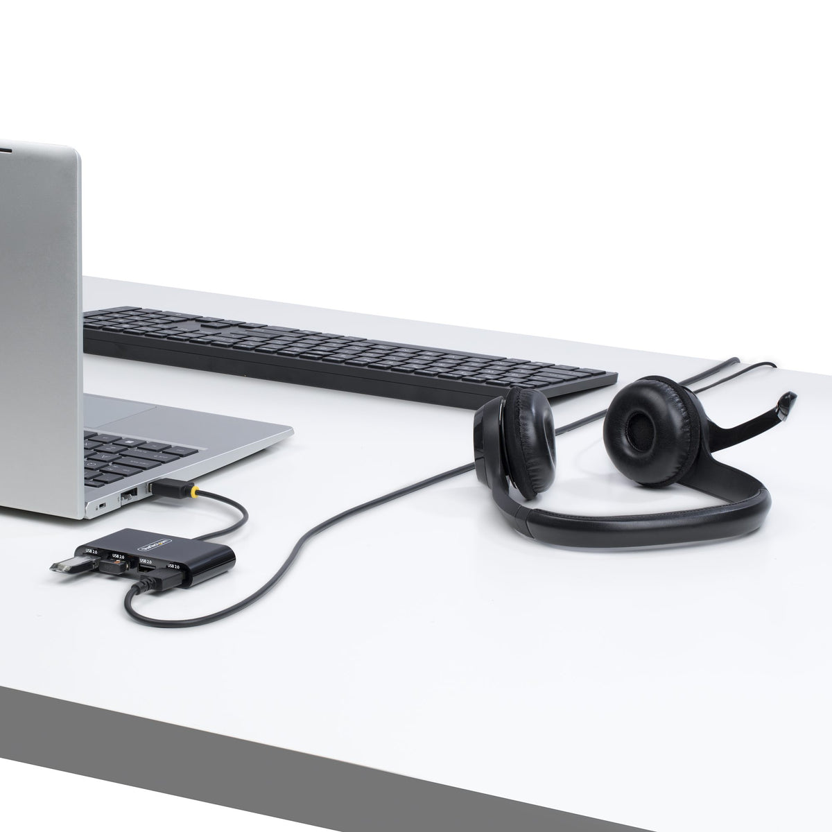 StarTech.com ST4200MINI2-USB-HUB hub de interfaz 480 Mbit/s Negro (6)
