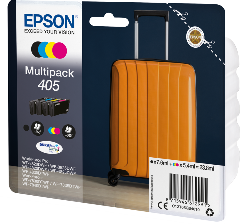 Multip. tinta Epson DURABrite 405 Maleta (2)