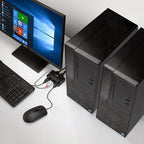 Lindy 42345 interruptor KVM Montaje en rack Negro (5)