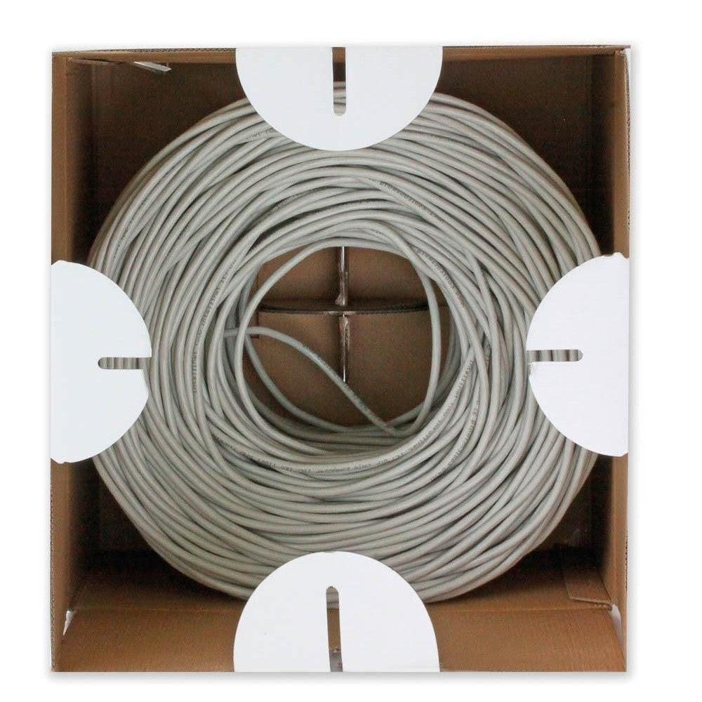 Techly ITP6-CCA-305-GY cable de red Gris 305 m Cat6 U/UTP (UTP) (6)