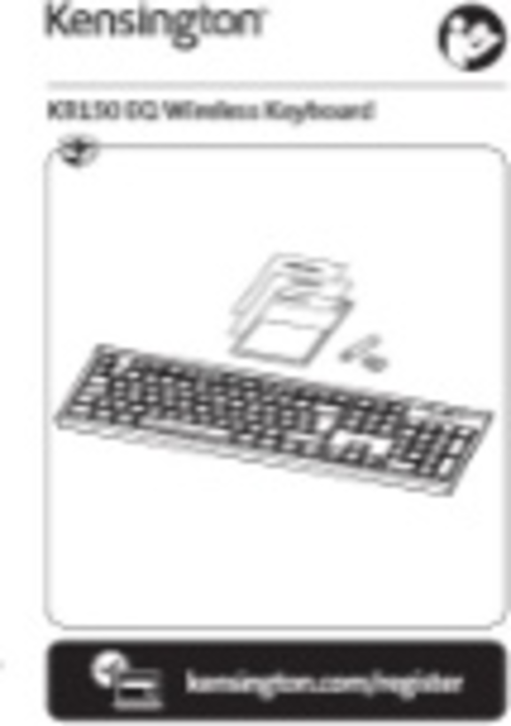 Teclado inalámbrico Kensington KB150 EQ (2)