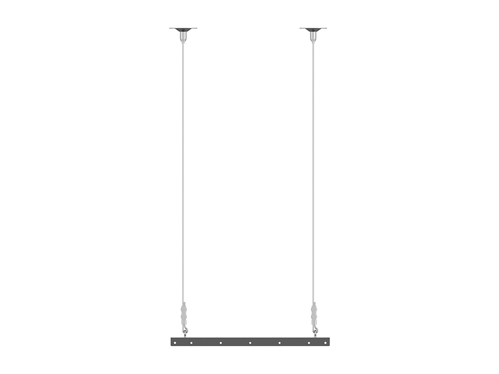 Multibrackets 1539 soporte para pantalla de señalización 165,1 cm (65") Negro (4)