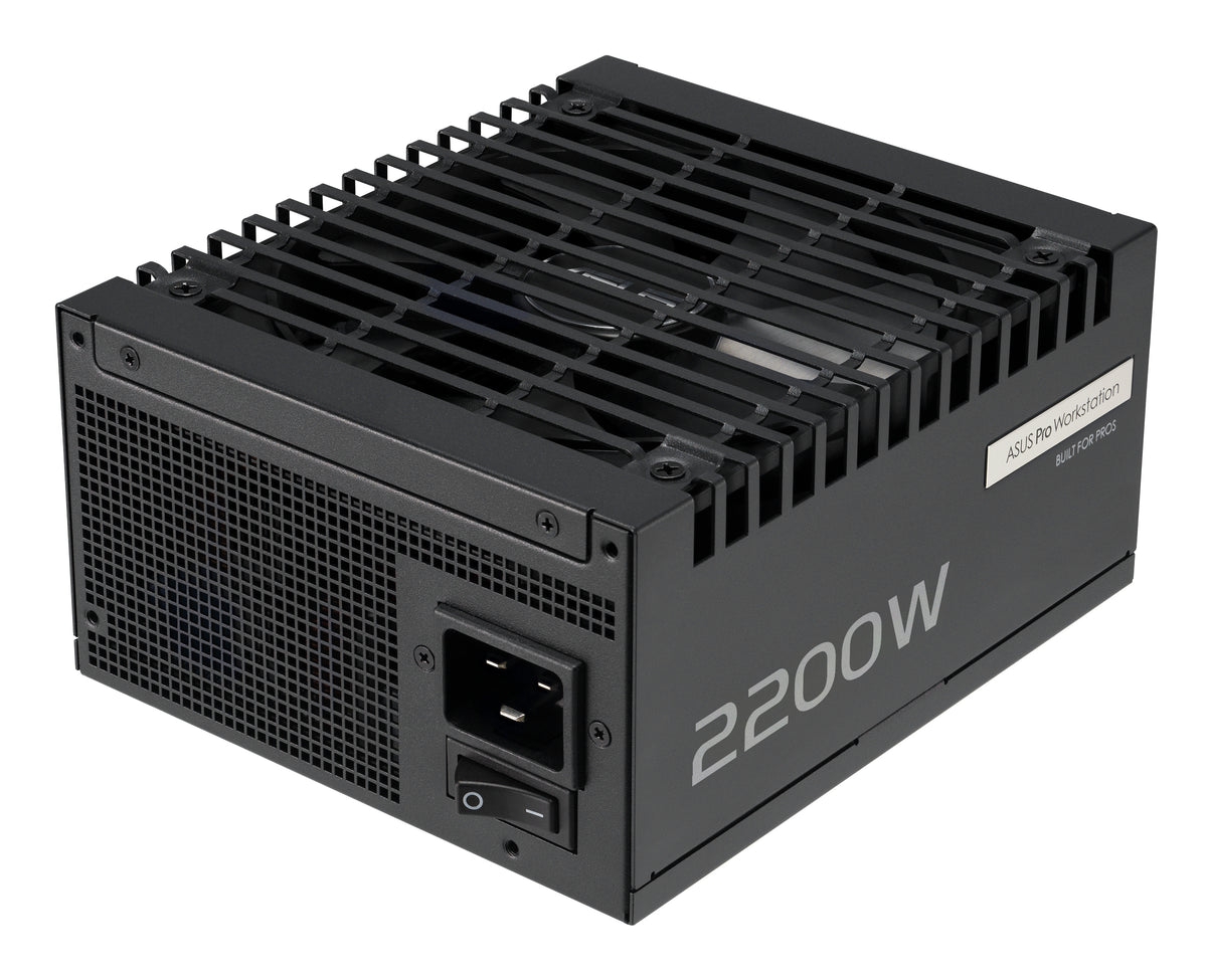ASUS Pro WS 2200W Platinum unidad de fuente de alimentación 20+4 pin ATX ATX Negro (8)