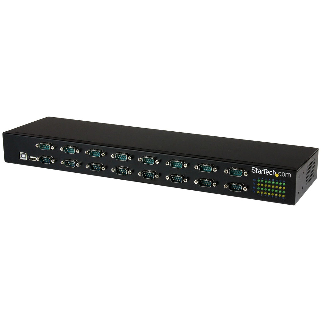 StarTech.com ICUSB23216FD hub de interfaz USB 2.0 Type-B 480 Mbit/s Negro