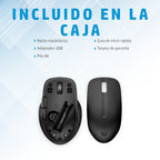 HP 435 Multi-Device Wireless Mouse ratón Ambidextro RF Wireless + Bluetooth 4000 DPI (8)