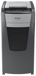 Rexel Optimum AutoFeed+ 600M triturador de papel Microcorte 55 dB 23 cm Negro, Plata