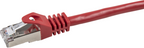 Cab. patch RJ45 SF/UTP Cat5e 0,25 m rojo (3)
