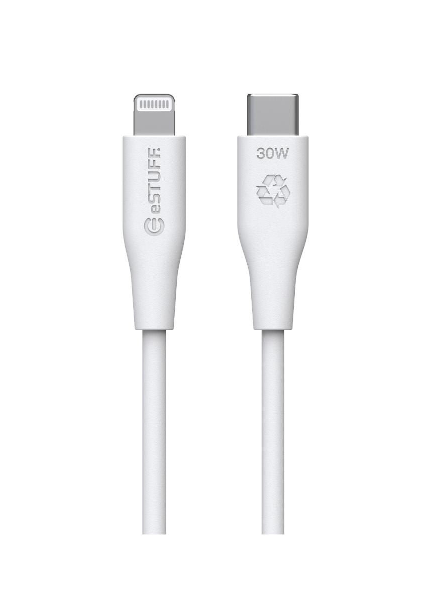 eSTUFF ES602270 cable de conector Lightning 2 m Blanco (6)