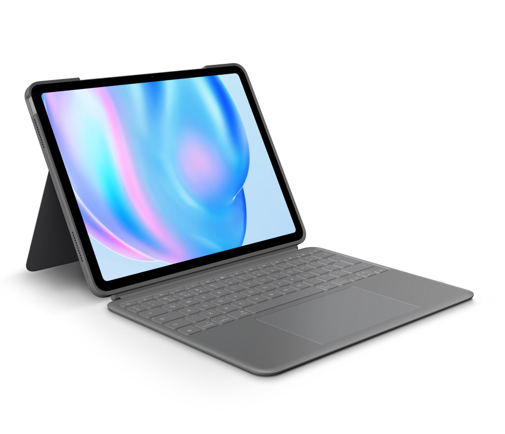 Logitech Combo Touch QWERTY Inglés del Reino Unido Smart Connector Gris (920-012617)