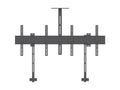 Multibrackets 6621 soporte para pantalla de señalización 165,1 cm (65") Negro (2)