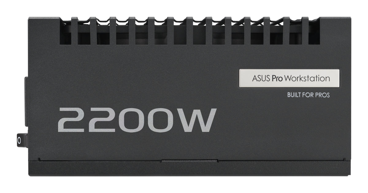 ASUS Pro WS 2200W Platinum unidad de fuente de alimentación 20+4 pin ATX ATX Negro (5)
