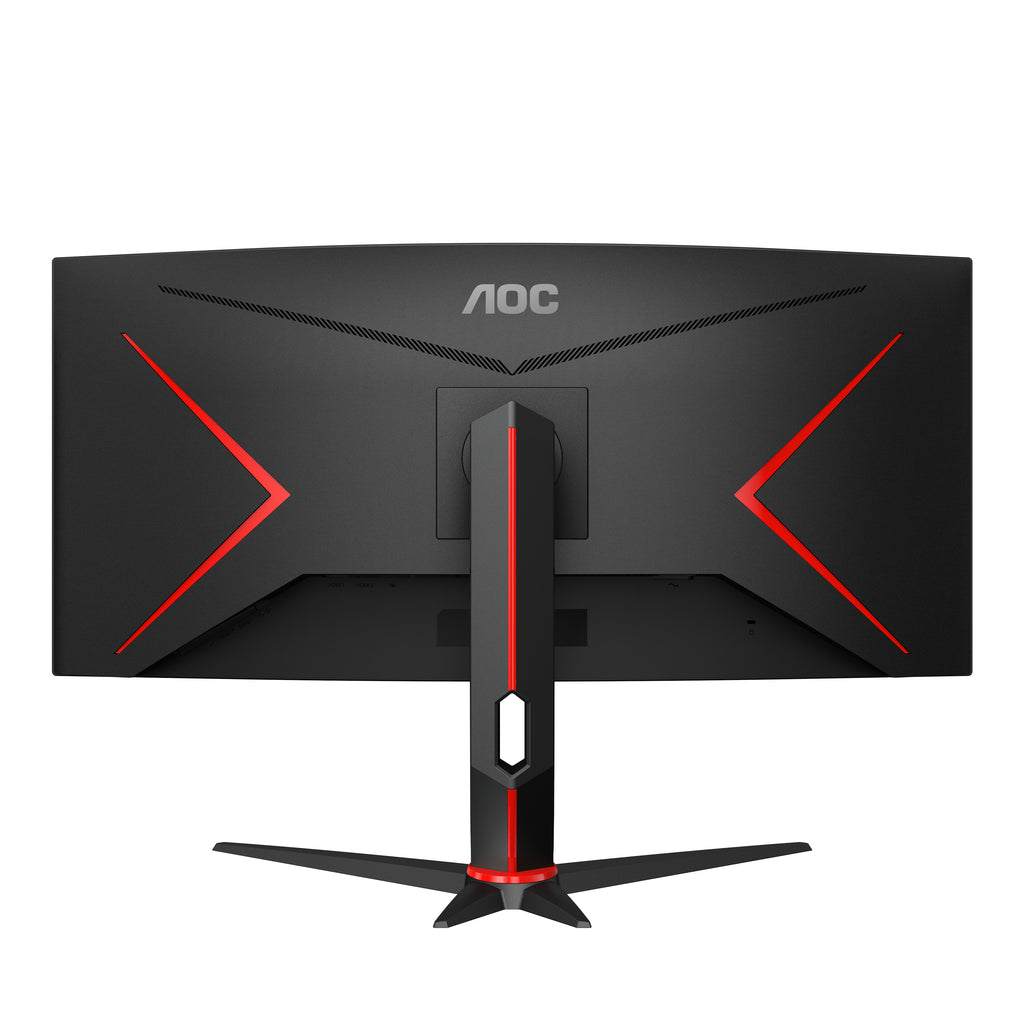 AOC G2 CU34G2X/BK pantalla para PC 86,4 cm (34") 3440 x 1440 Pixeles Quad HD LED Negro, Rojo (8)