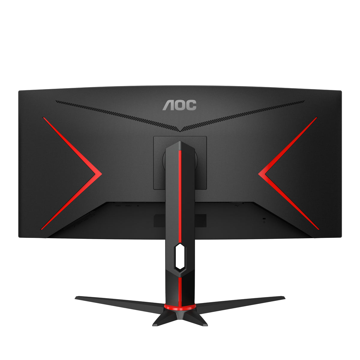 AOC G2 CU34G2X/BK pantalla para PC 86,4 cm (34") 3440 x 1440 Pixeles Quad HD LED Negro, Rojo (8)
