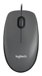 Logitech Mouse M90 ratón Oficina Ambidextro USB tipo A Óptico 1000 DPI (2)