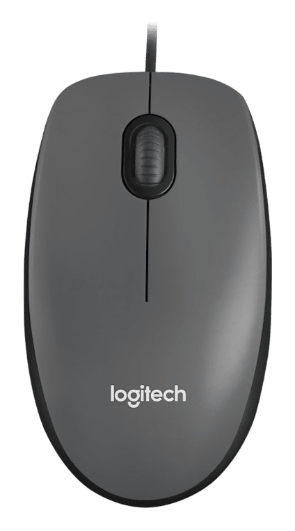 Logitech Mouse M90 ratón Oficina Ambidextro USB tipo A Óptico 1000 DPI (2)