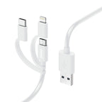 Hama 00201535 cable USB USB 2.0 1 m USB A Micro-USB B 0,48 Gbit/s Blanco