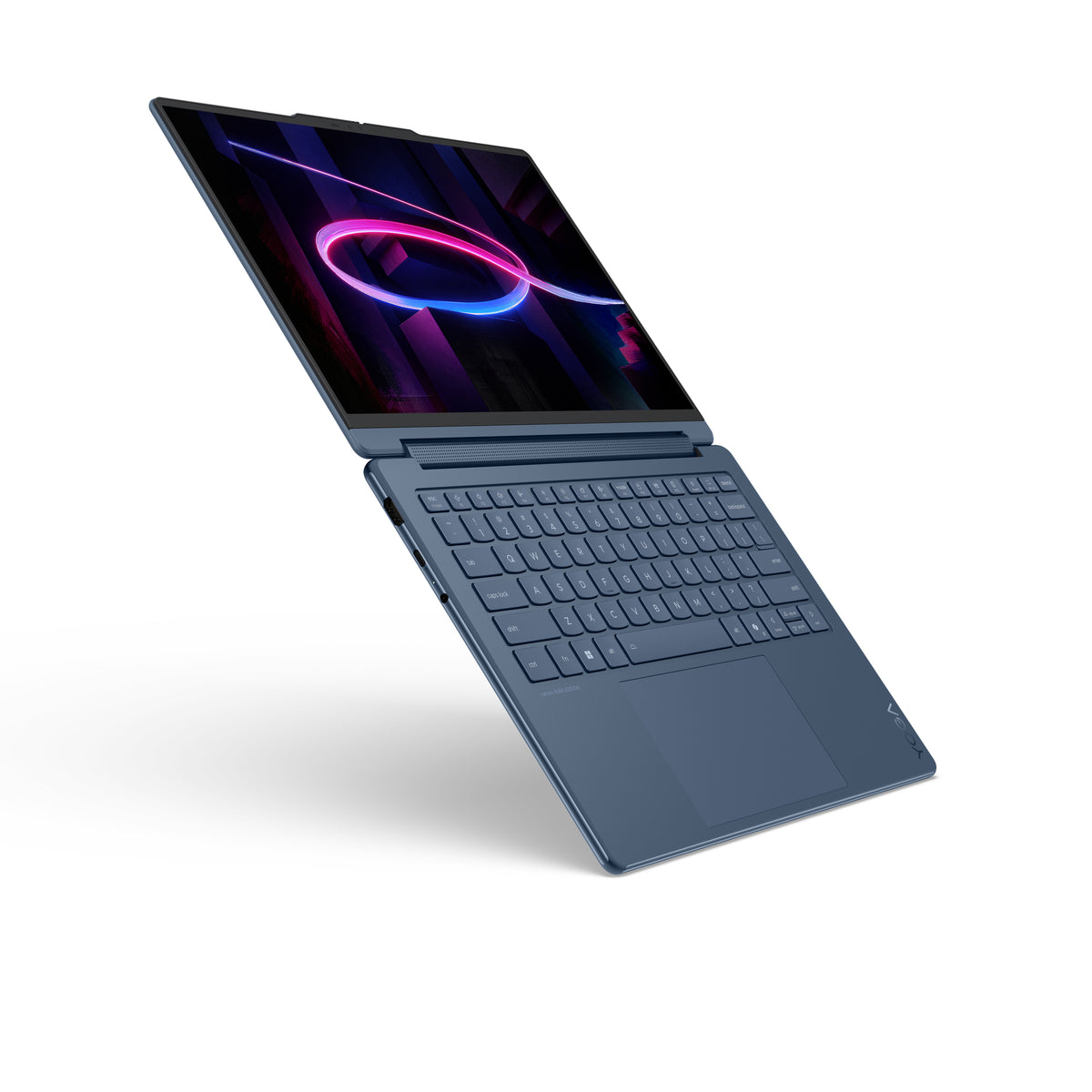 Lenovo Yoga 9 2-in-1 14IPH11 Copilot+ PC Intel Core Ultra 7 355 Híbrido (2-en-1) 35,6 cm (14") Pantalla táctil 2.8K 32 GB LPDDR5x-SDRAM 1 TB SSD Wi-Fi 7 (802.11be) Windows 11 Home Azul Alemán (4)