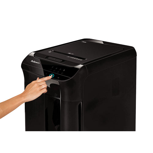 Fellowes 100135793 triturador de papel Corte en confeti Negro (3)