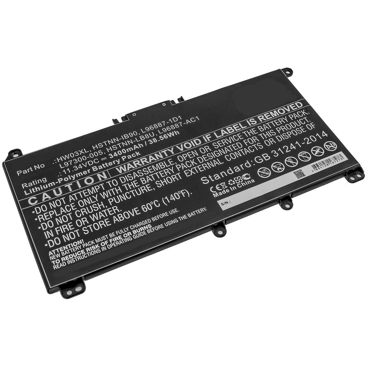 CoreParts MBXHP-BA0282 refacción para laptop Batería (2)