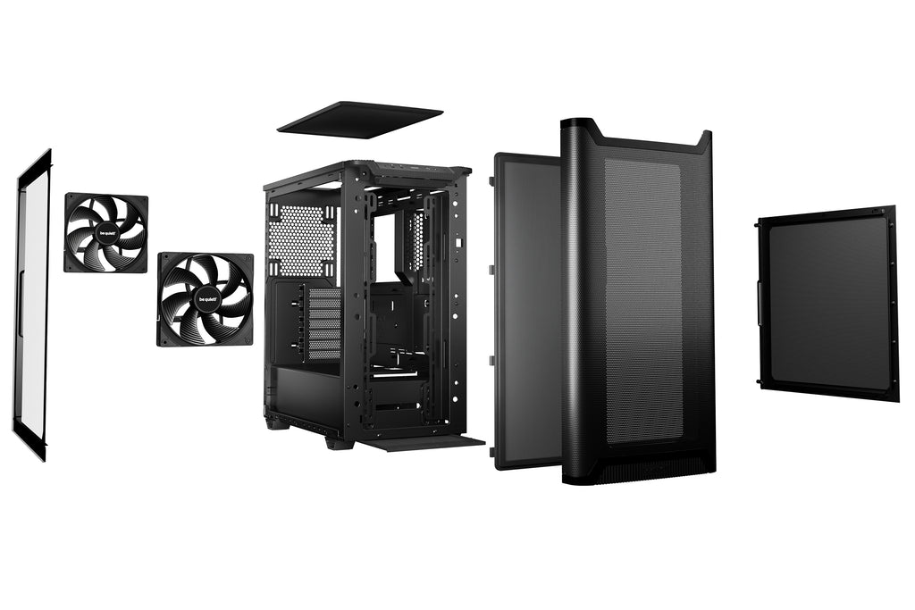 be quiet! PURE BASE 501 Airflow Window Black Midi Tower Negro (4)