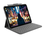 Logitech 920-011423 teclado para móvil QWERTZ Alemán Bluetooth Gris (6)