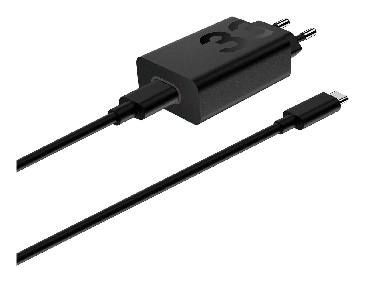 Motorola TurboPower 33W EU Universal Negro Corriente alterna Carga rápida Interior
