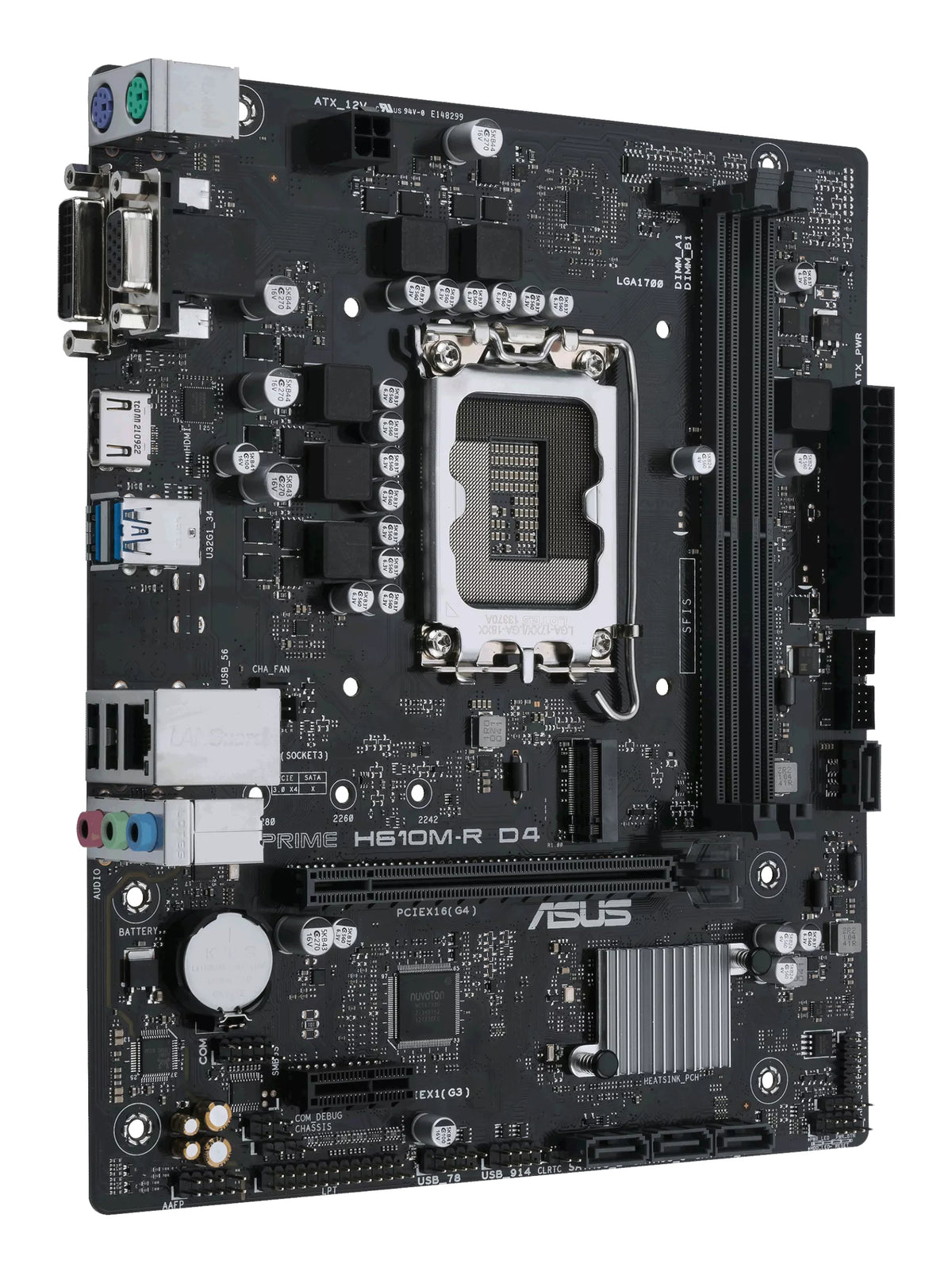 ASUS PRIME H610M-R D4 Intel H610 LGA 1700 micro ATX (3)