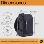 HP Travel 25 Liter 15.6 Blue Night Laptop Backpack 39,6 cm (15.6") (3)