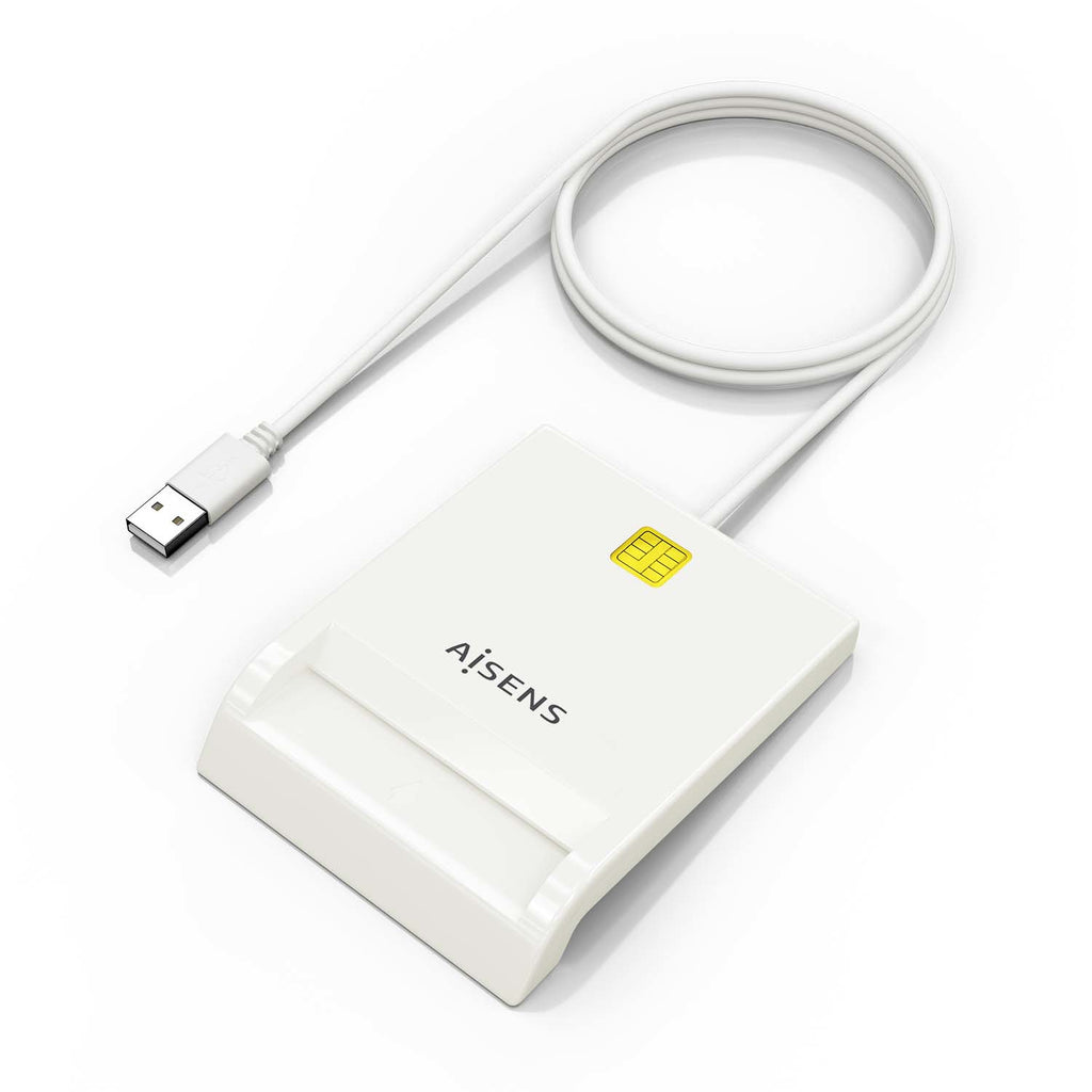 AISENS ASCR-SN07-W lector de tarjeta inteligente Interior USB USB 2.0 (3)