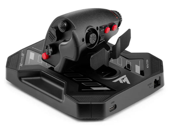 Thrustmaster Sol-R 4 HOTAS Negro USB Joystick/Palanca de control lateral + cuadrante de aceleración Analógico/Digital PC (4)