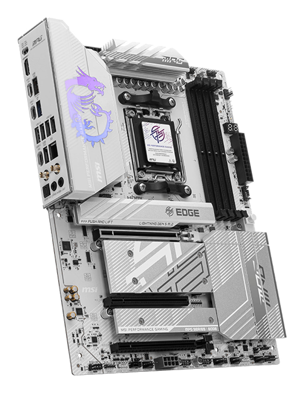 MSI MPG B850 EDGE TI WIFI placa base AMD B850 Zócalo AM5 ATX (5)