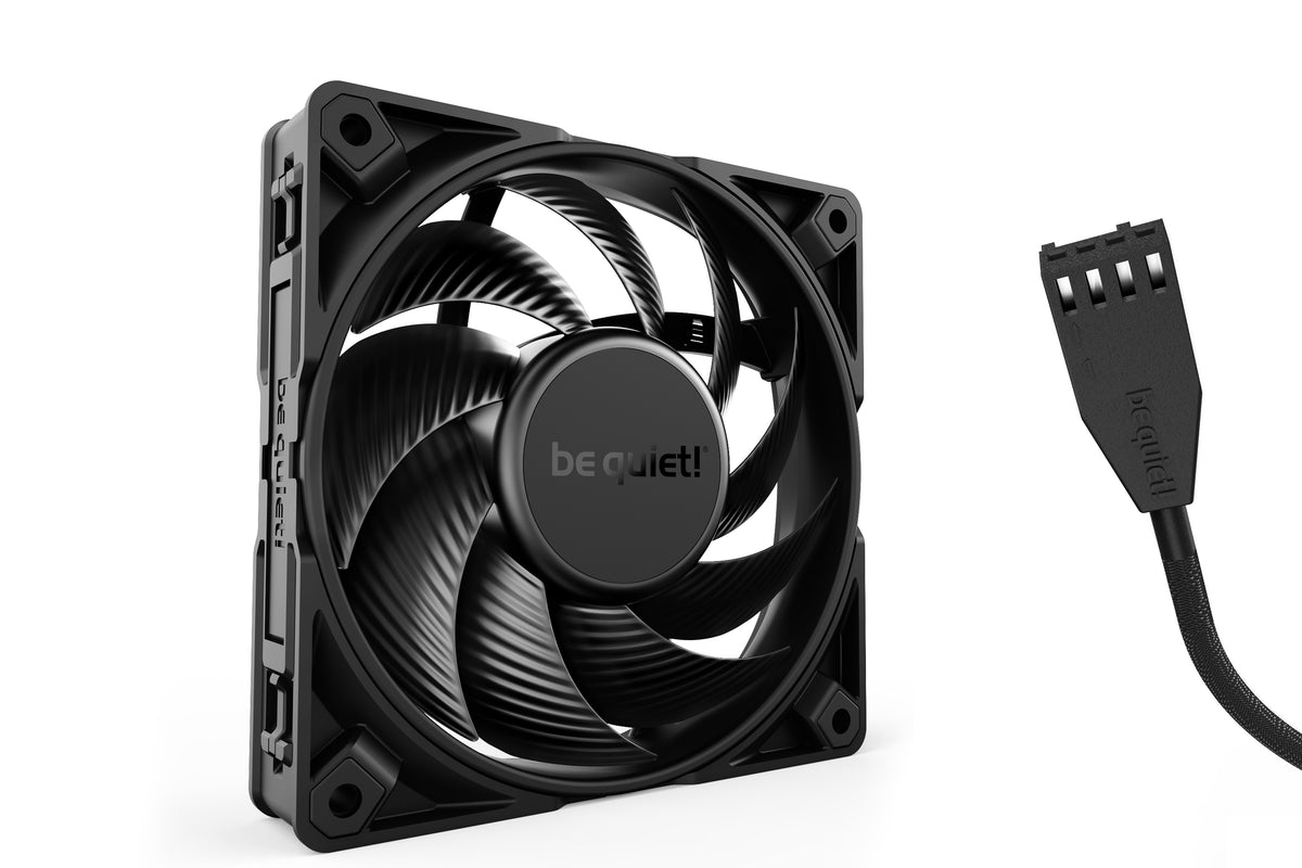 be quiet! SILENT WINGS PRO 4 | 120mm PWM Carcasa del ordenador Ventilador 12 cm Negro 1 pieza(s) (2)
