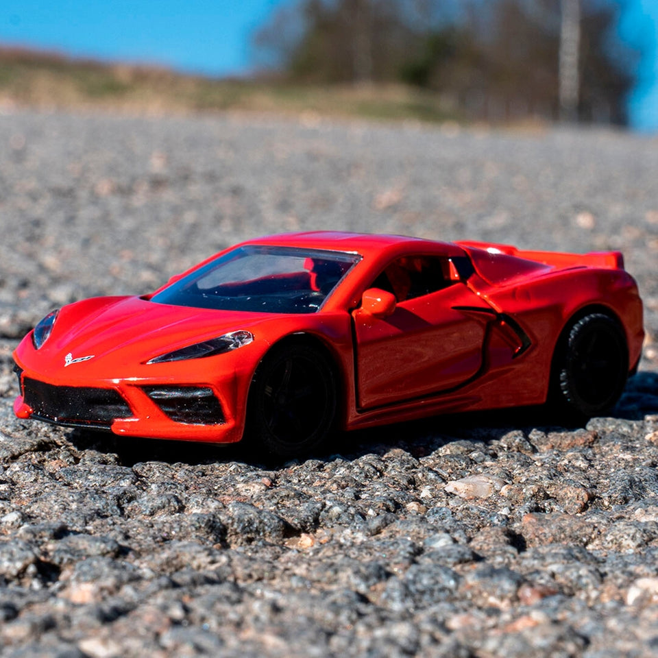 Siku Chevrolet Corvette Stingray Modelo a escala de coche deportivo Previamente montado 1:50 (6)