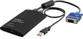 Startech NOTECONS02 - Conmutador KVM, 1 x KVM port(s), 1 usuario local