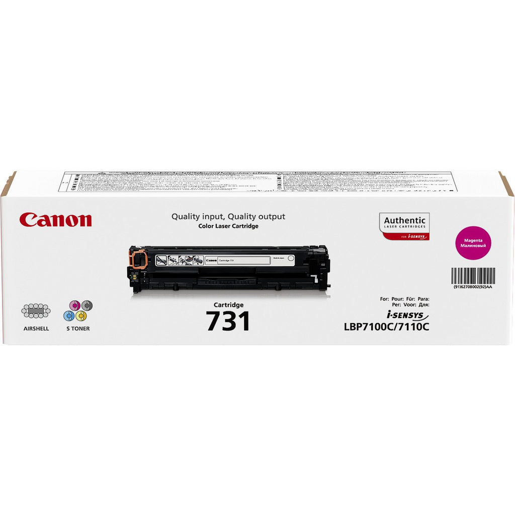 Canon 731 cartucho de tóner 1 pieza(s) Original Magenta (3)