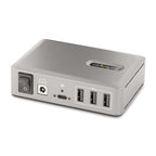 StarTech.com 10G8A2CS-USB-C-HUB hub de interfaz USB 3.2 Gen 2 (3.1 Gen 2) Type-C 10000 Mbit/s Gris (2)