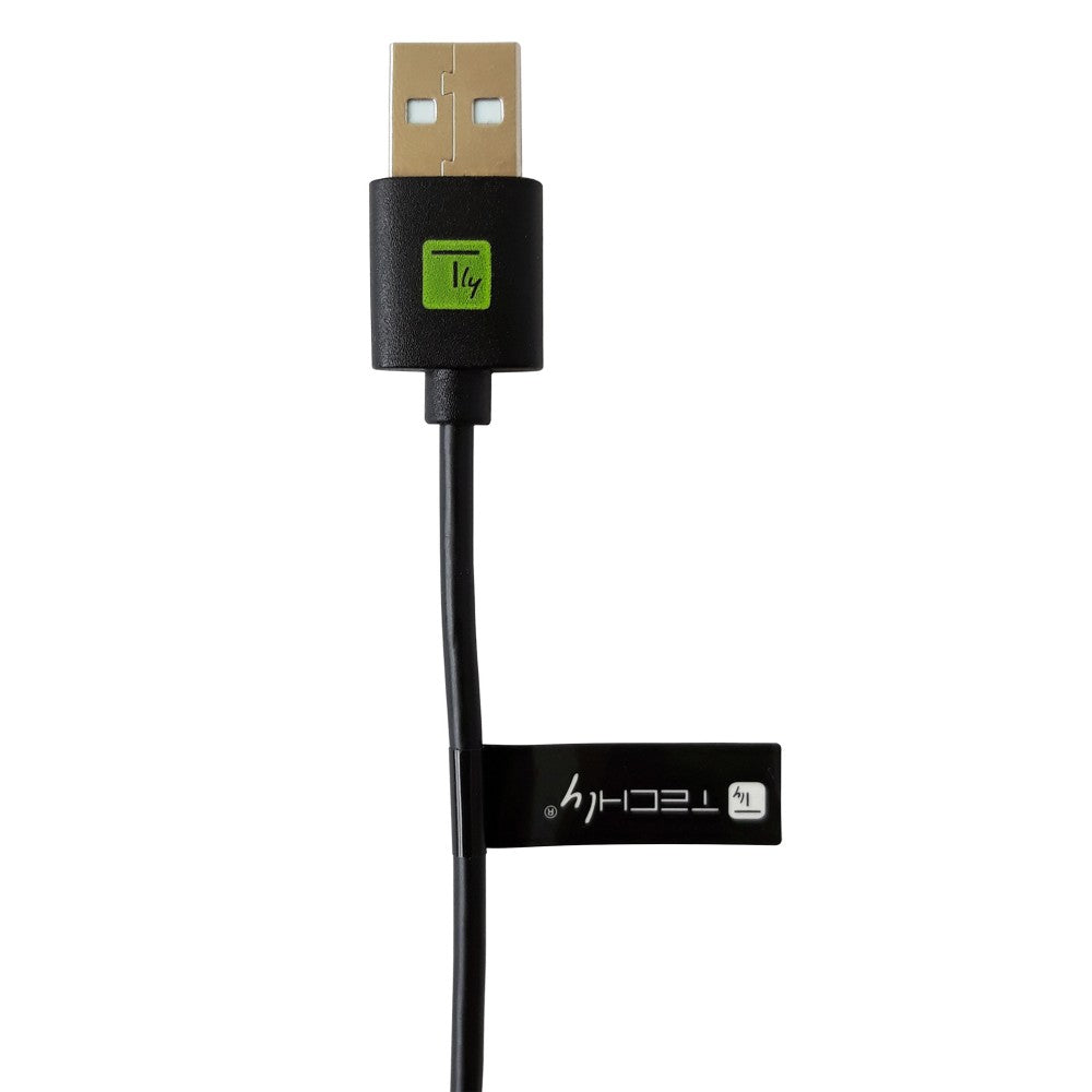 Techly ICOC MUSB20-CMAM10T cable USB USB 2.0 1 m USB A USB C 0,48 Gbit/s Negro (5)