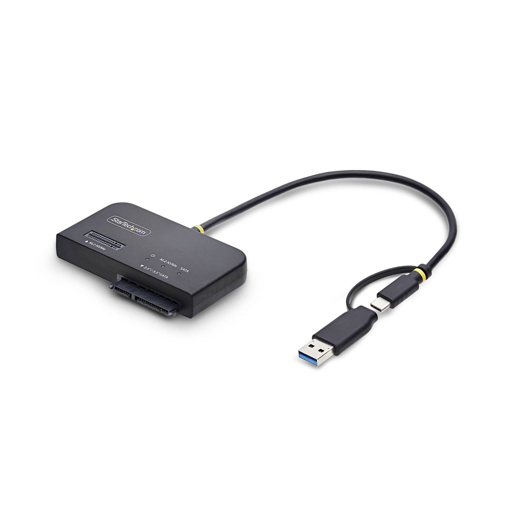 StarTech.com USB31CSAT3M2E base de conexión para disco duro USB 3.2 Gen 2 (3.1 Gen 2) Type-C Negro