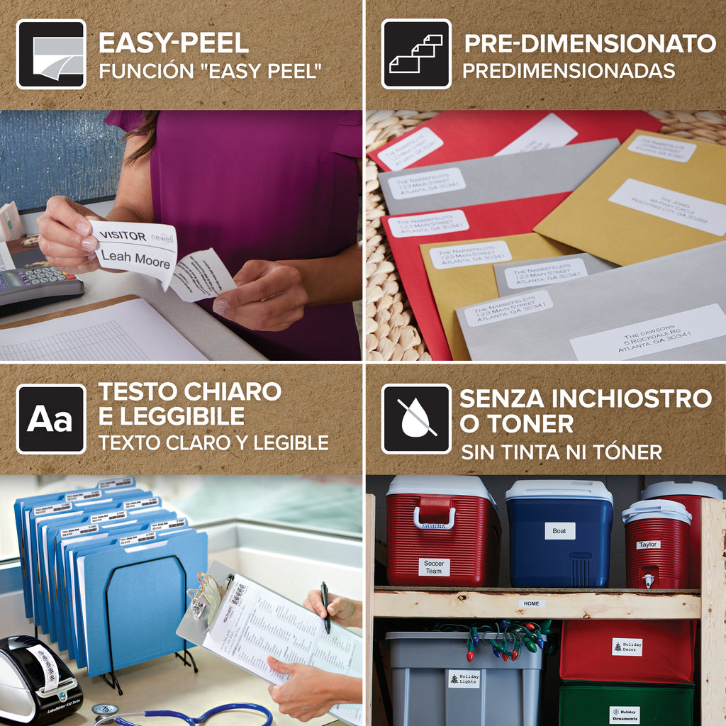 DYMO 2177563 etiqueta de impresora Blanco (9)