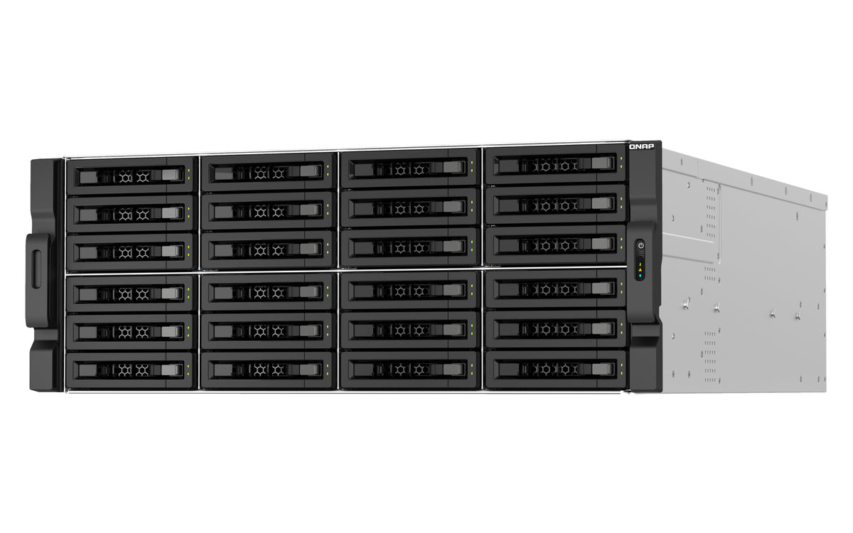 QNAP TS-H3087XU-RP NAS Bastidor (4U) Intel Xeon E E-2378 64 GB DDR4 0 TB QuTS hero Negro, Blanco (5)