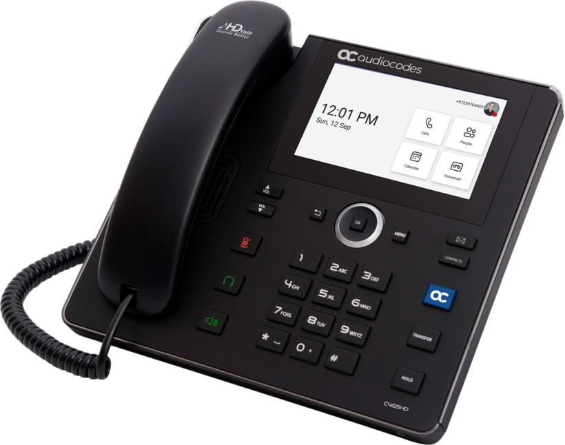 Teléfono fijo AudioCodes C455HD Teams (2)