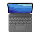 Logitech Combo Touch QWERTZ Alemán Smart Connector Gris (4)