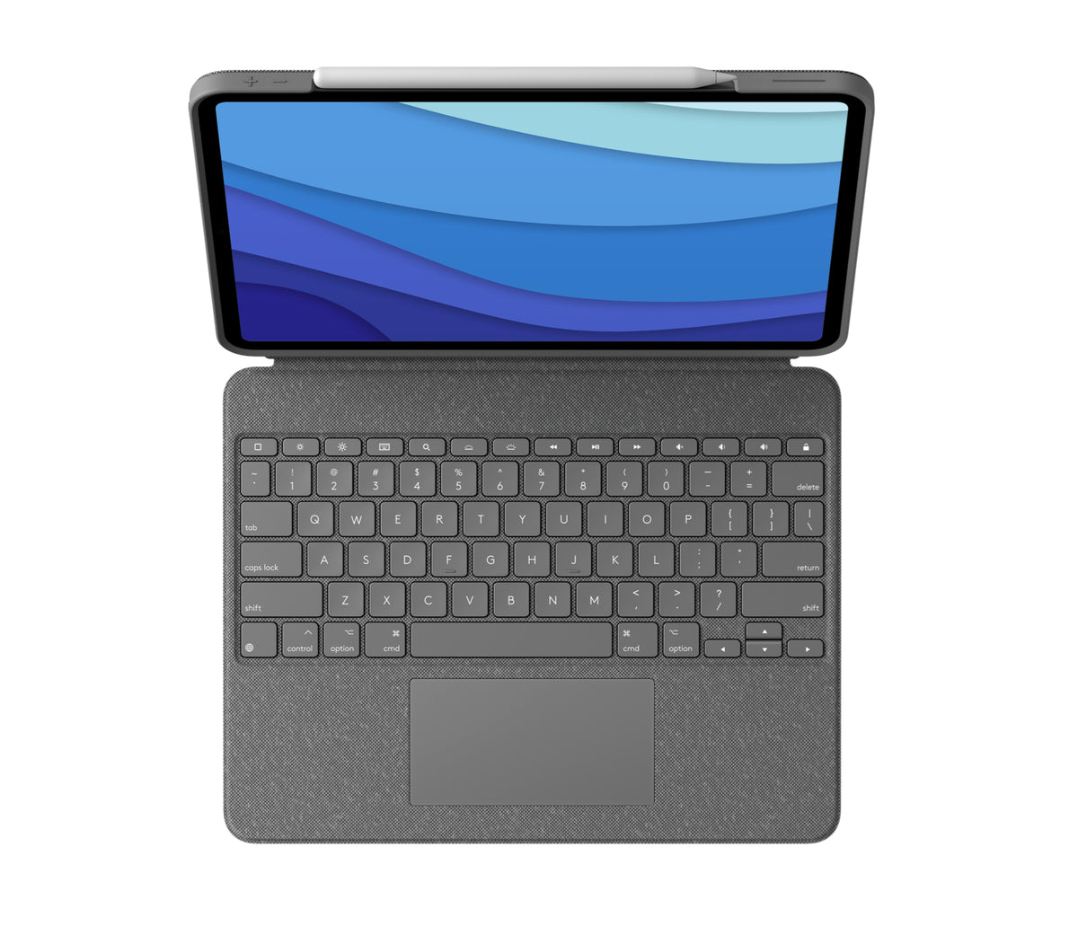Logitech Combo Touch QWERTZ Alemán Smart Connector Gris (4)