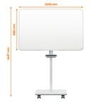 Nobo 1915644 flipover y accesorios Independiente 680 x 1040 mm Blanco (8)