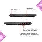 OMEN by HP OMEN 16-xd0003na AMD Ryzen™ 7 7840HS Laptop 40.9 cm (16.1") Full HD 16 GB DDR5-SDRAM 512 GB SSD NVIDIA GeForce RTX 4050 Wi-Fi 6E (802.11ax) Windows 11 Home Black (6)